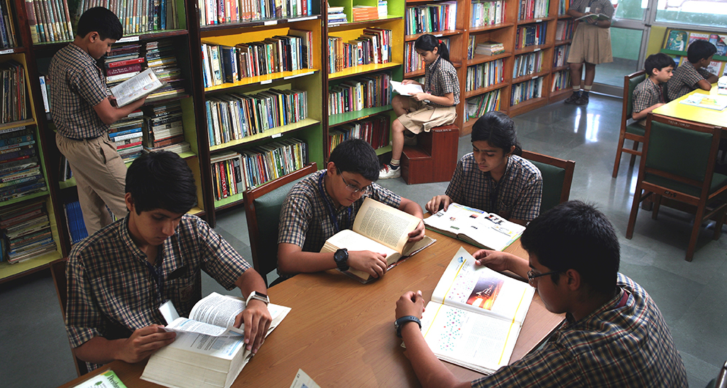 Children in a school setting